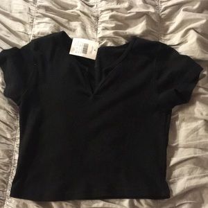 BRANDY MELVILLE black crop top